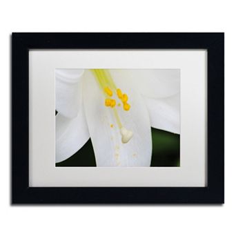 Trademark Fine Art Adore You Black Framed Wall Art