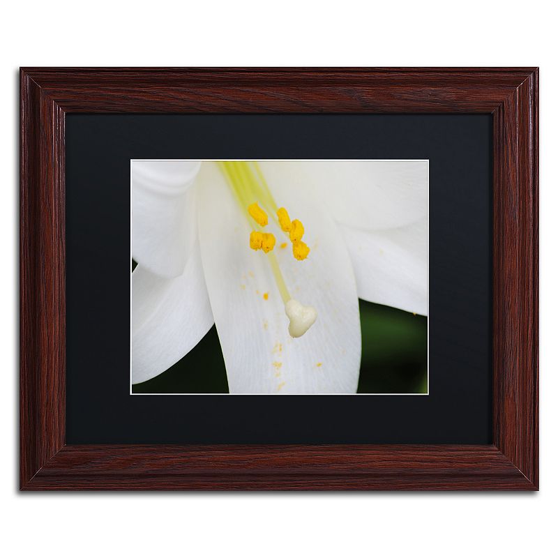 79382469 Trademark Fine Art Adore You Wood Finish Framed Wa sku 79382469