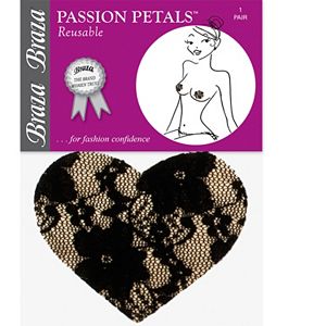Braza Reusable Lace Heart Concealing Passion Petals 1160