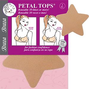 Braza Reusable Star Concealing Petal Tops 1163