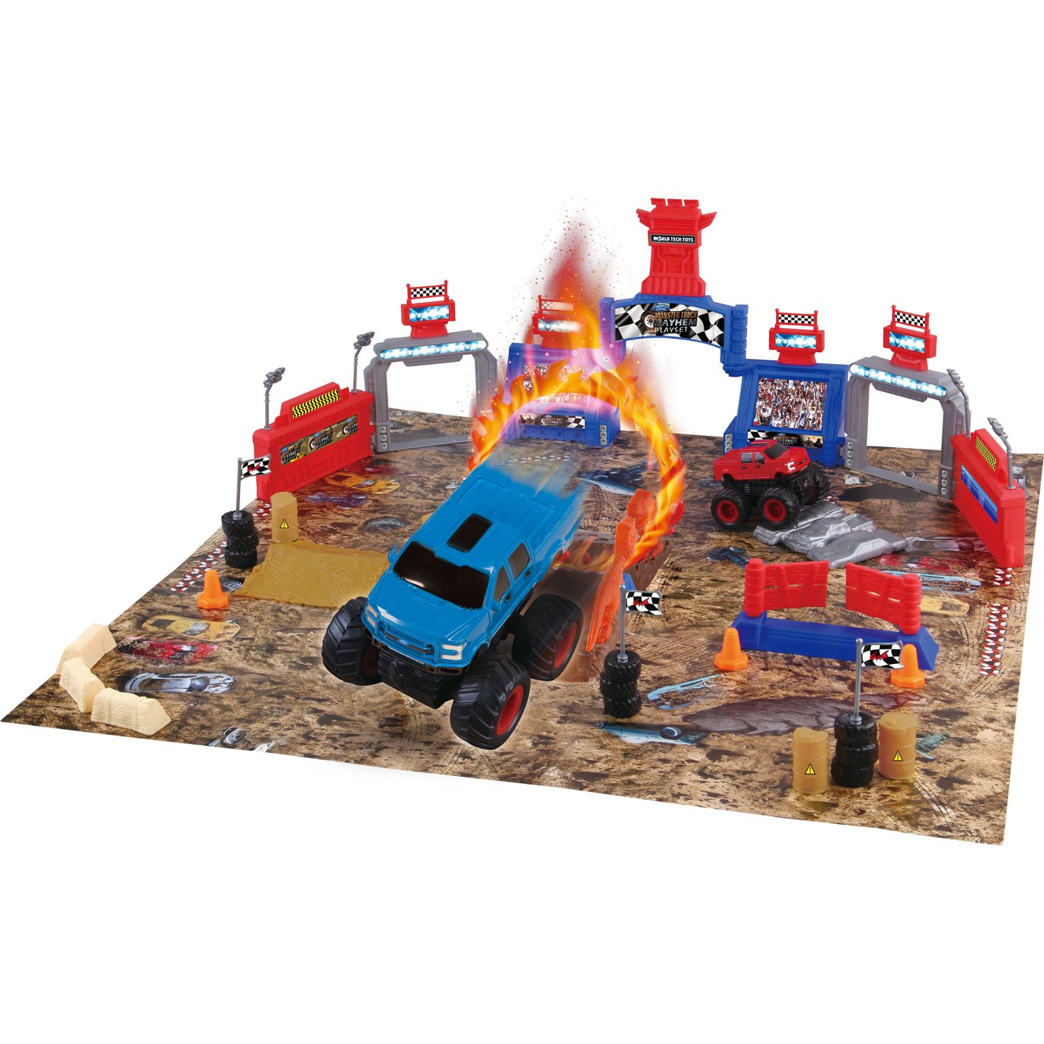 monster truck toy set