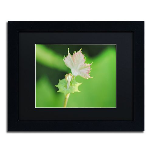 Trademark Fine Art Beginning Black Framed Wall Art