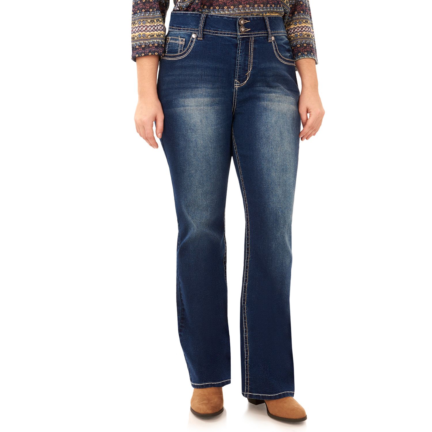 juniors plus size bootcut jeans