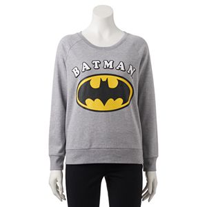 Juniors' DC Comics Batman Logo Graphic Sweatshirt