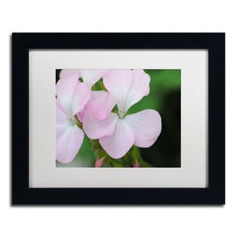 Trademark Fine Art Devine Feel Black Framed Wall Art