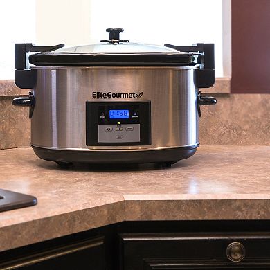 Elite Platinum 8.5-qt. Programmable Slow Cooker