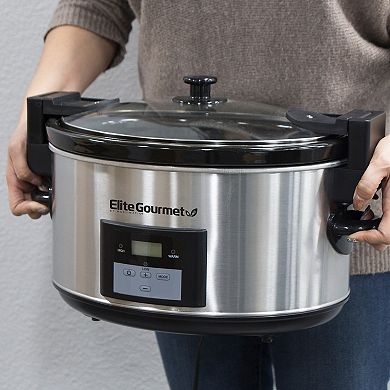 Elite Platinum 8.5-qt. Programmable Slow Cooker