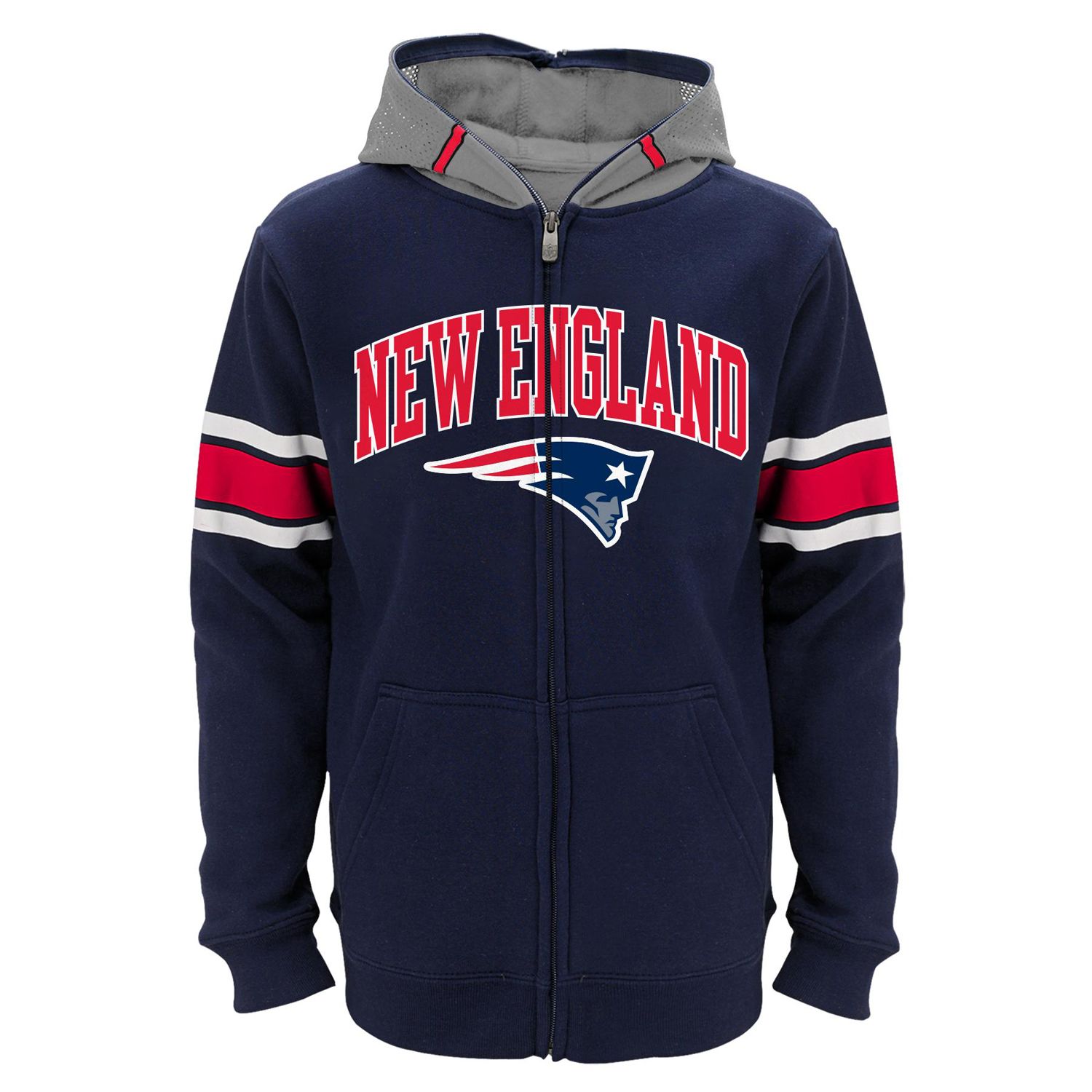 patriots funnel hoodie