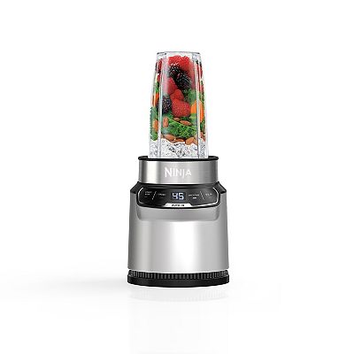 キッチン家電 SharkNinja Nutri Ninja Pro Blender,BL456 Ninja Nutri-Blender Pro with Auto-iQ