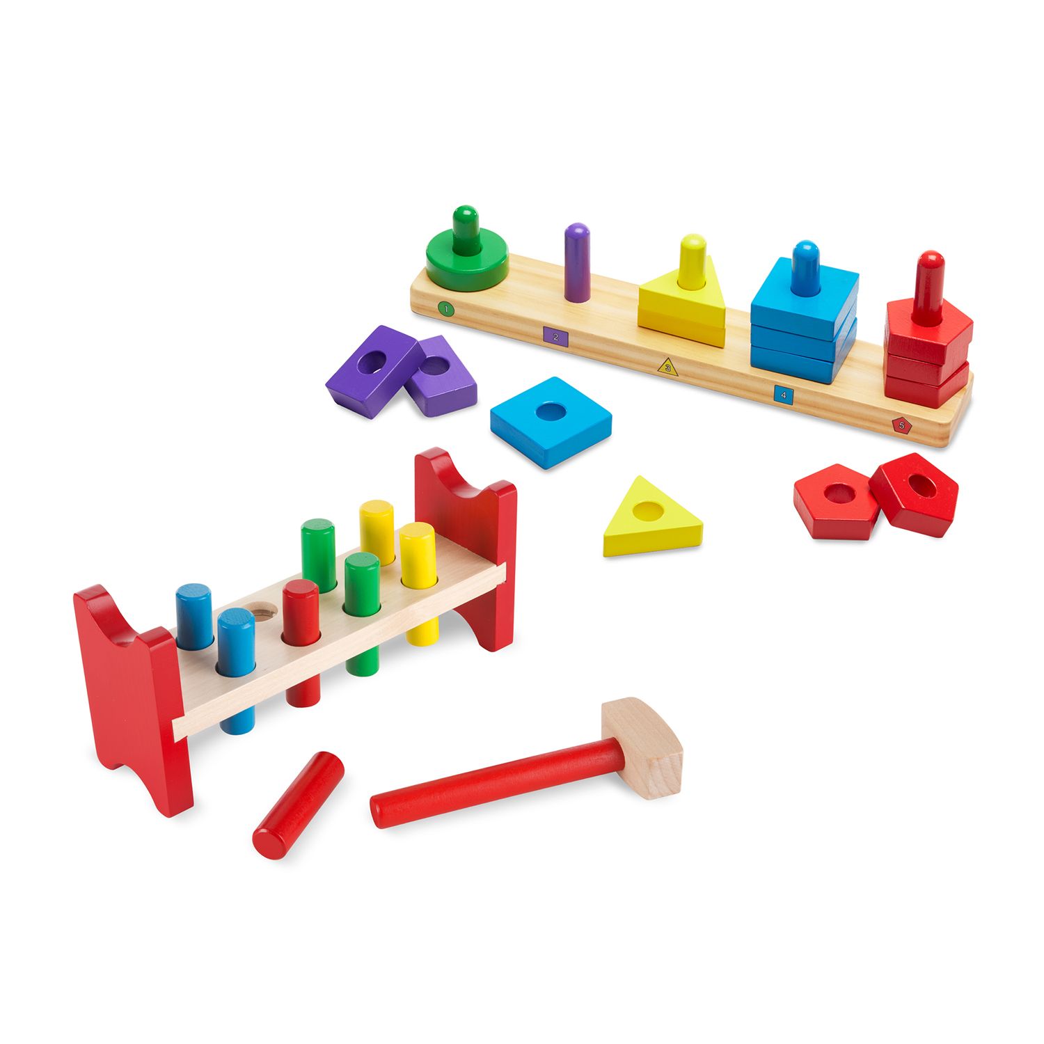 melissa and doug stack and sort