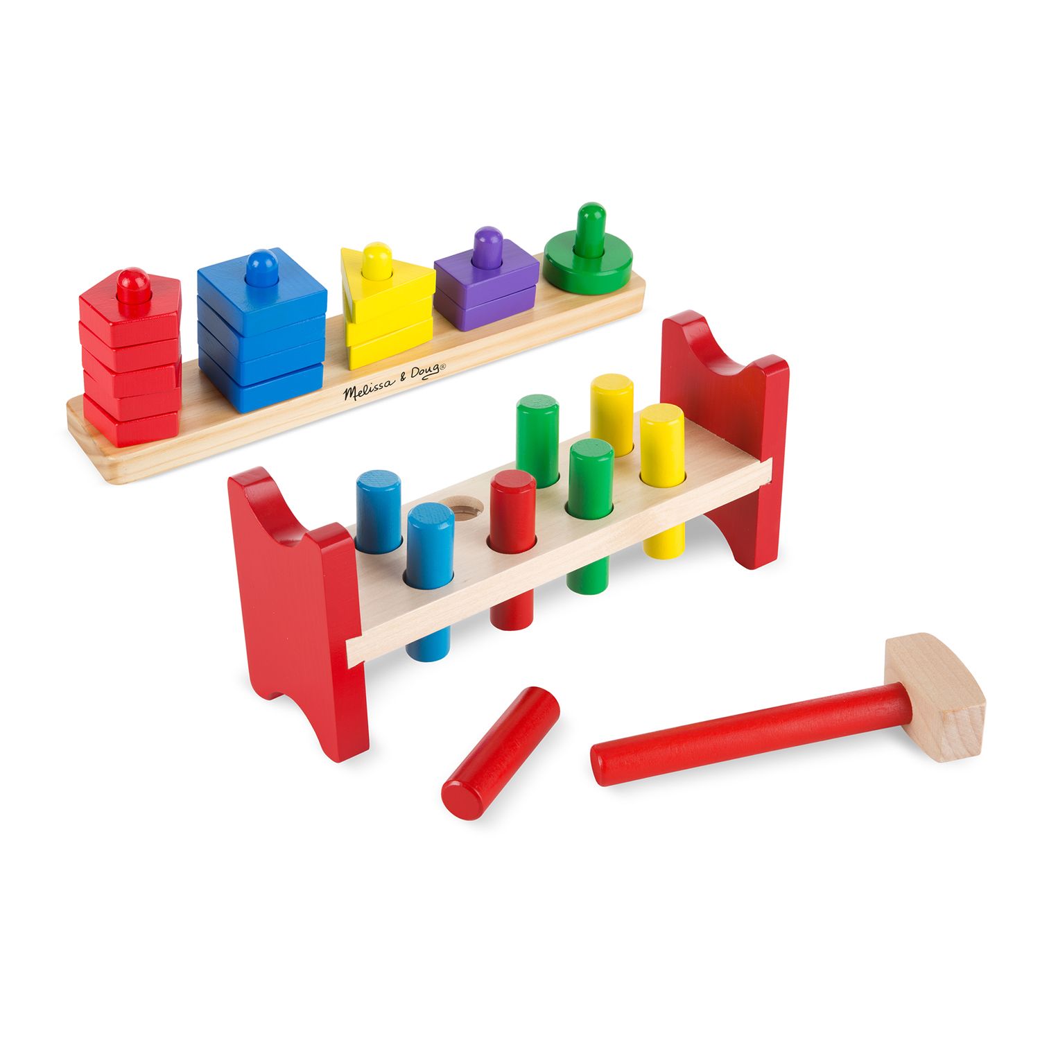 melissa and doug stack sort and pound