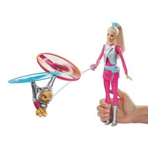 Barbie Star Light Adventure Galaxy Barbie Doll & Flying Cat Set