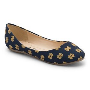 Women's Spirit Co. Notre Dame Fighting Irish Logo Ballet Flats