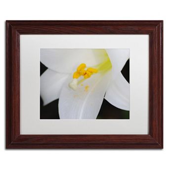 Trademark Fine Art One Word Matted Framed Wall Art