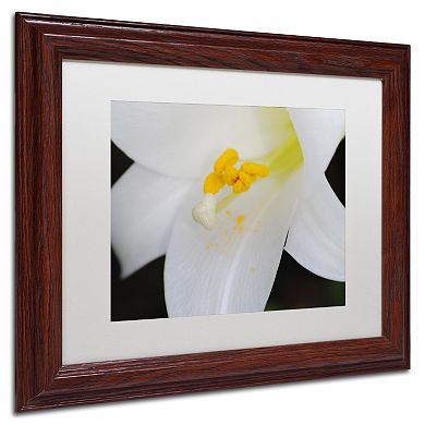 Trademark Fine Art One Word Matted Framed Wall Art