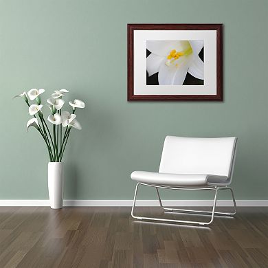 Trademark Fine Art One Word Matted Framed Wall Art