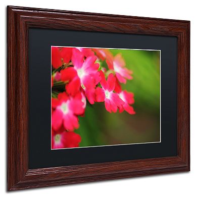 Trademark Fine Art Paired Ornament Matted Framed Wall Art