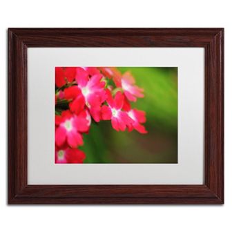 Trademark Fine Art Paired Ornament Matted Framed Wall Art