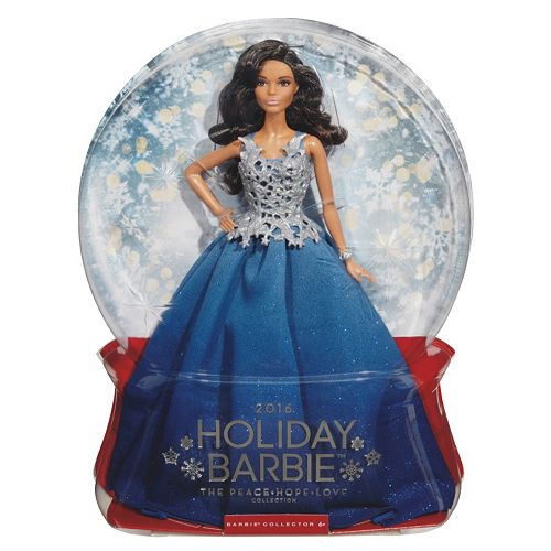 2016 Holiday Barbie Doll Blue