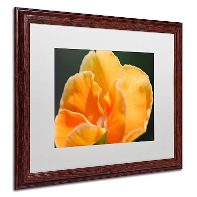 Trademark Fine Art Simple Compassion Matted Framed Wall Art