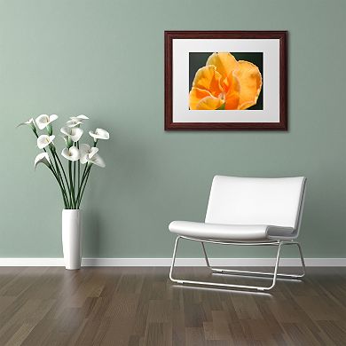 Trademark Fine Art Simple Compassion Matted Framed Wall Art