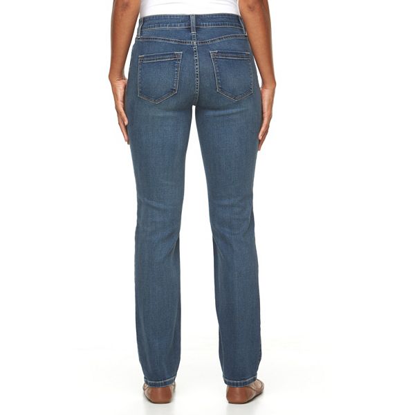 Women's Croft & Barrow® Classic Fit Straight-Leg Jeans