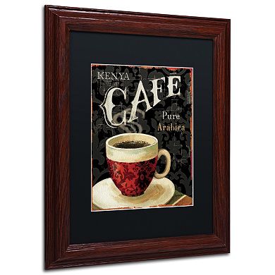 Trademark Fine Art Today's Coffee I Matted Framed Wall Art