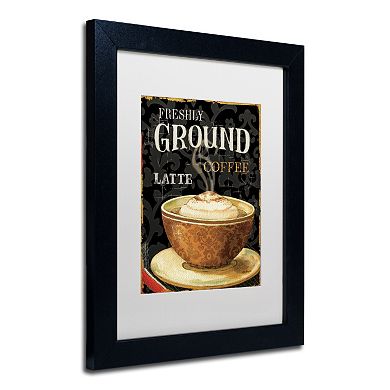 Trademark Fine Art Today's Coffee II Framed Wall Art