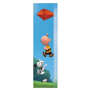 Peanuts Runaway Kite Canvas Growth Chart by Marmont Hill