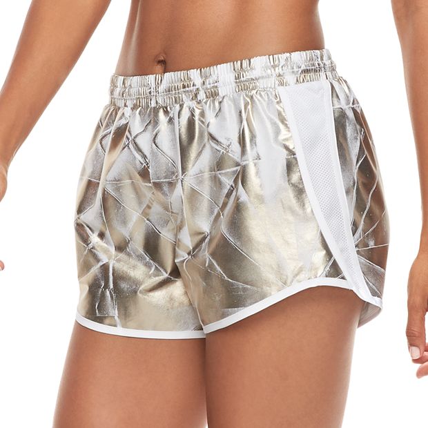 Under armour shop metallic shorts