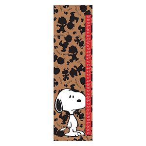 Peanuts Pattern Canvas Growth Chart by Marmont Hill