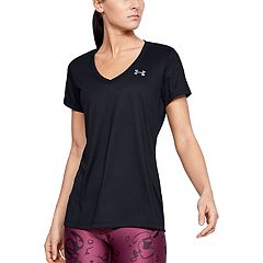 Womens Armour V-Neck T-Shirts Tops, Clothing |