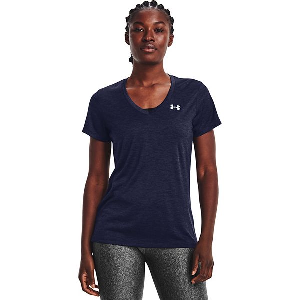 Women's Under Armour Tech&trade; V-Neck Tee - Midnight Navy (X SMALL)