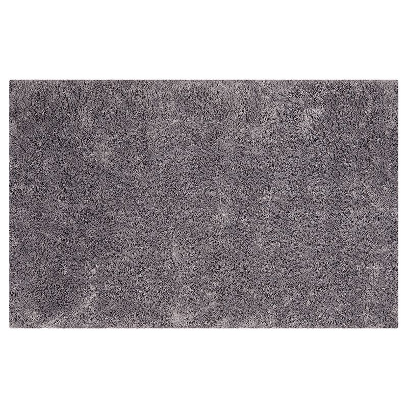 Safavieh Classic Ultra Solid Shag Rug, Grey, 6Ft Rnd