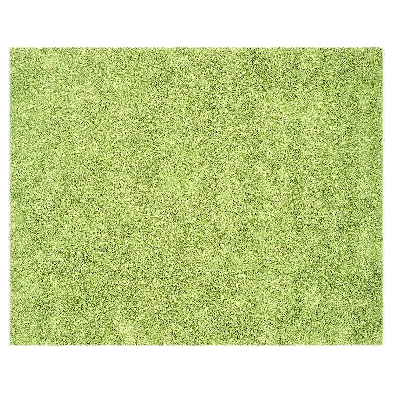 Safavieh Classic Ultra Solid Shag Rug, Green, 7Ft Sq