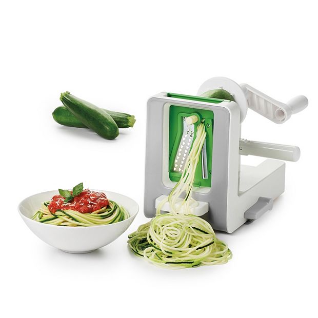 OXO 11151400 Good Grips 3-Blade Tabletop Spiralizer, White