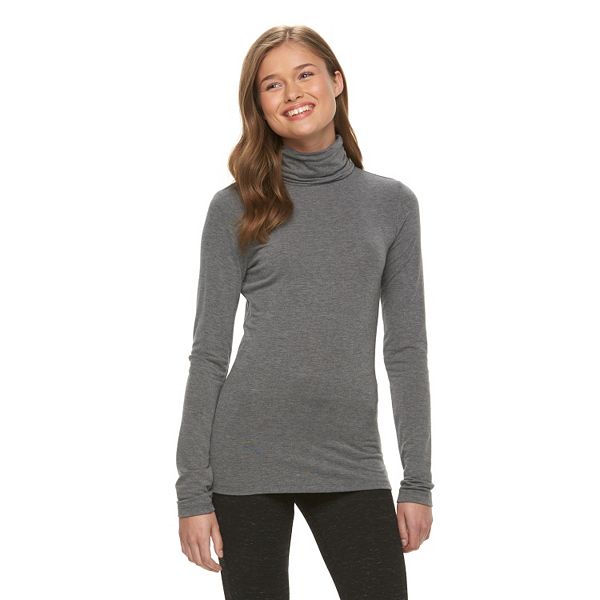 Juniors' SO® Long Sleeve Turtleneck