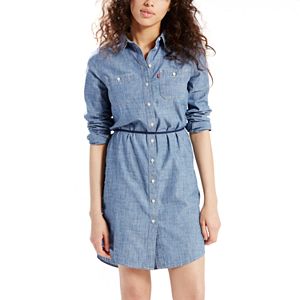 Women's Levi's Workwear Denim Shirtdress