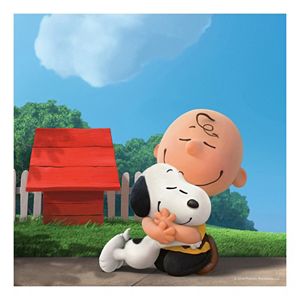 Peanuts Love Hugs Canvas Wall Art by Marmont Hill