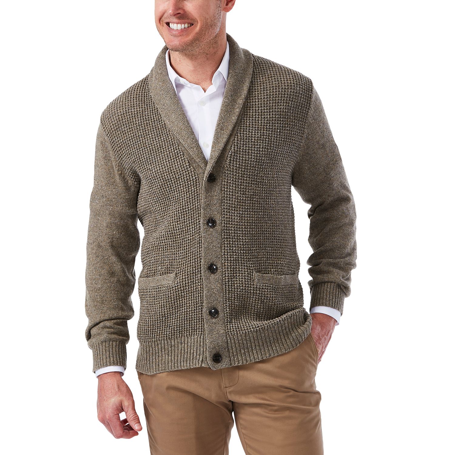 levi's shawl collar cardigan