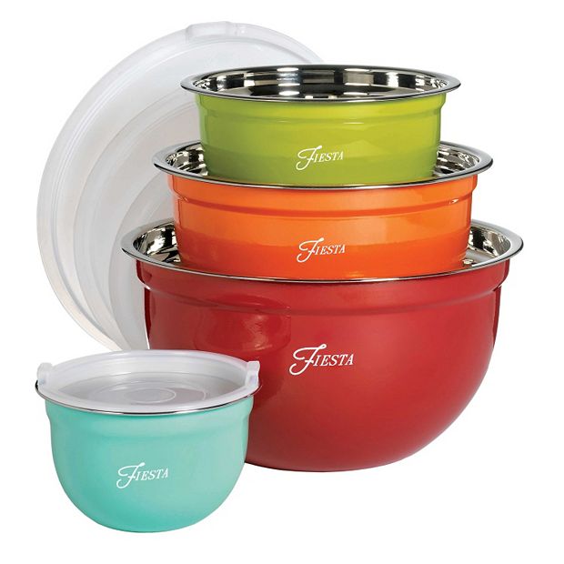 Fiesta® Medium Mixing Bowl in Scarlet, (Bowl Size #3)