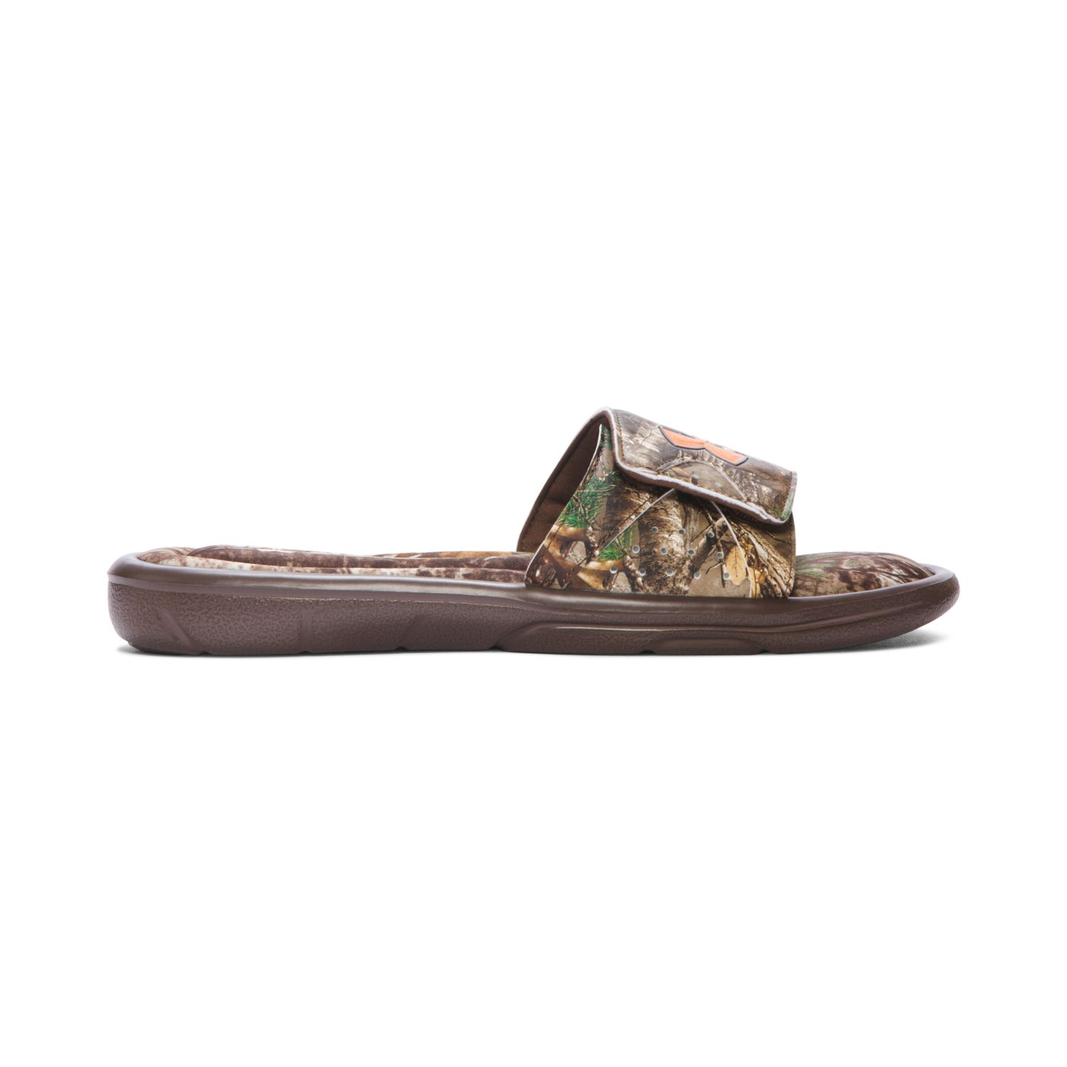 camo under armour sandals