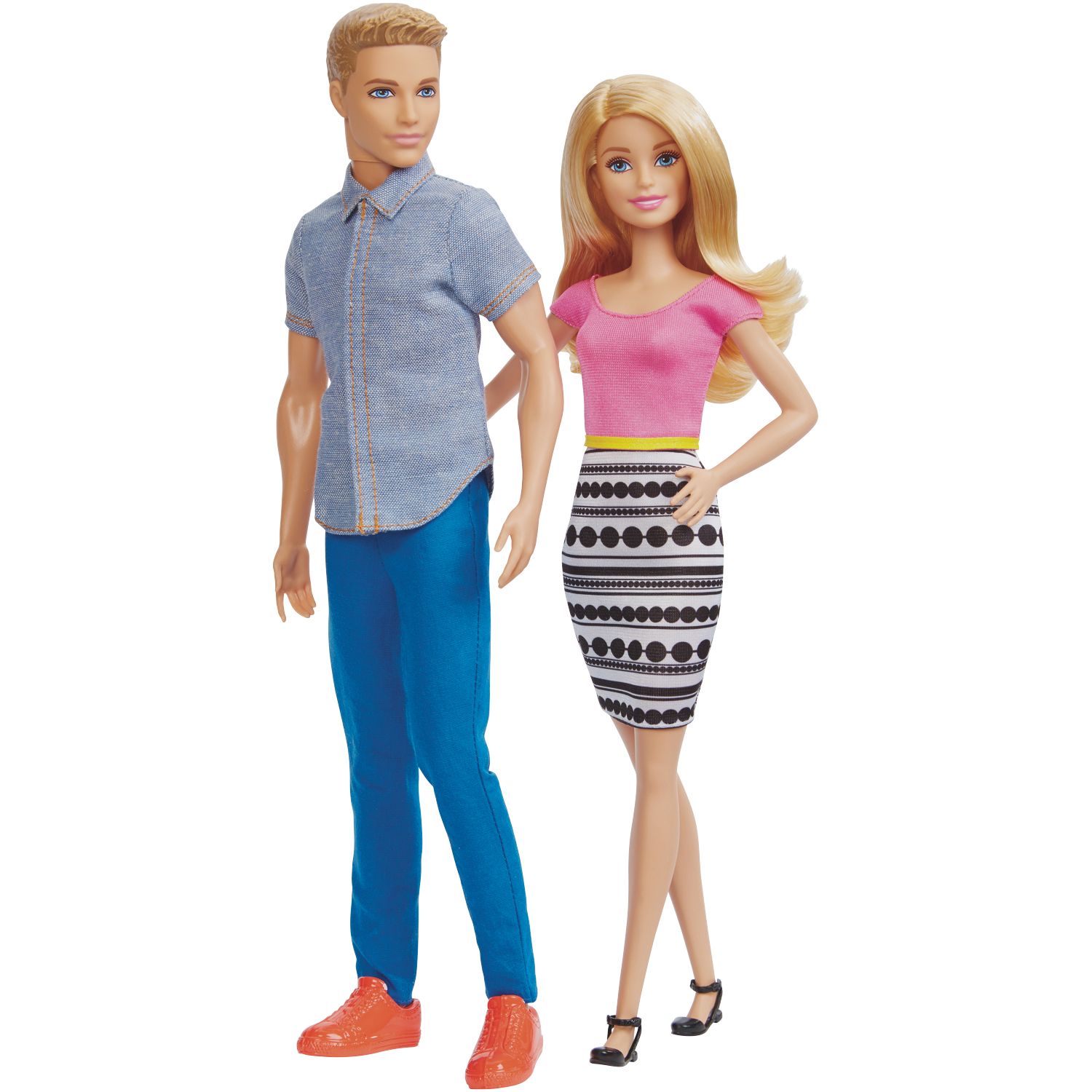 ken and barbie doll set