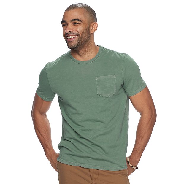 Men's Sonoma Goods For Life® Sun-Washed Short Sleeve Pocket Tee