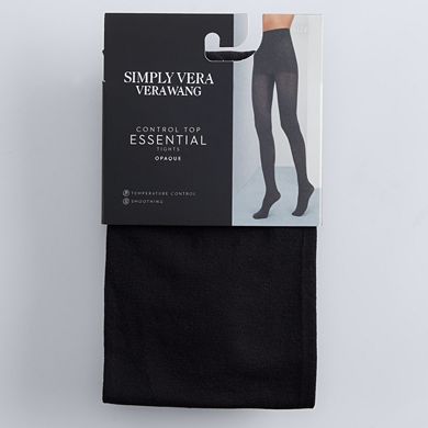 Simply Vera Vera Wang Semi-Opaque Control-Top Tights