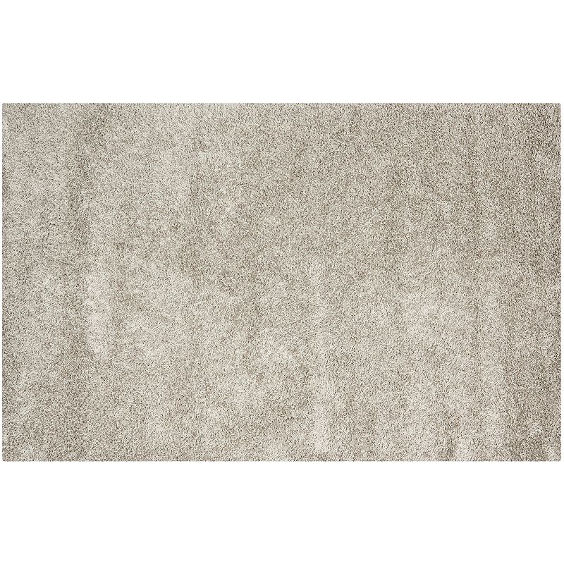 Safavieh Monterey Solid Shag Rug, Grey, 5Ft Sq