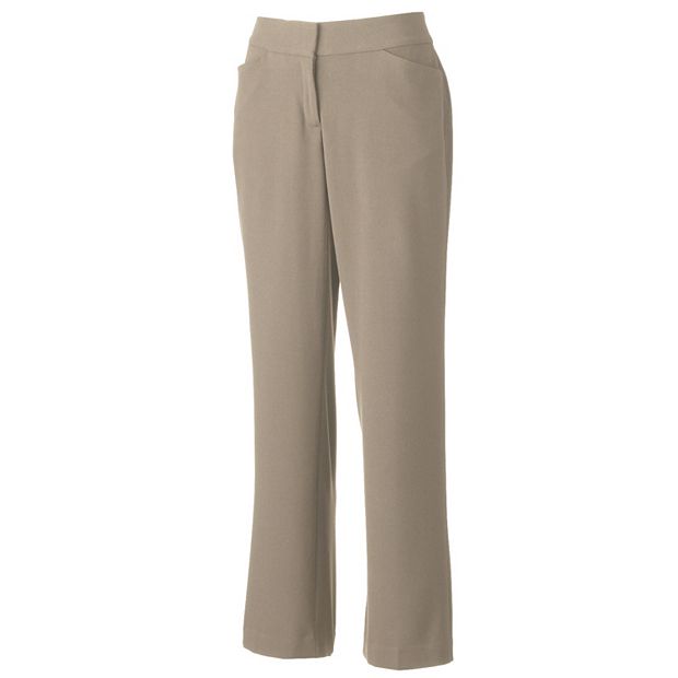 Curvy fit hot sale khaki pants