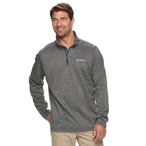 Men's Columbia Dunsire Point Classic-Fit Colorblock Fleece Quarter-Zip Pullover