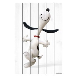 Peanuts Happy Dance Wood Wall Art by Marmont Hill