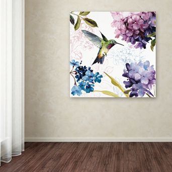 Trademark Fine Art Spring Nectar Square II Canvas Wall Art